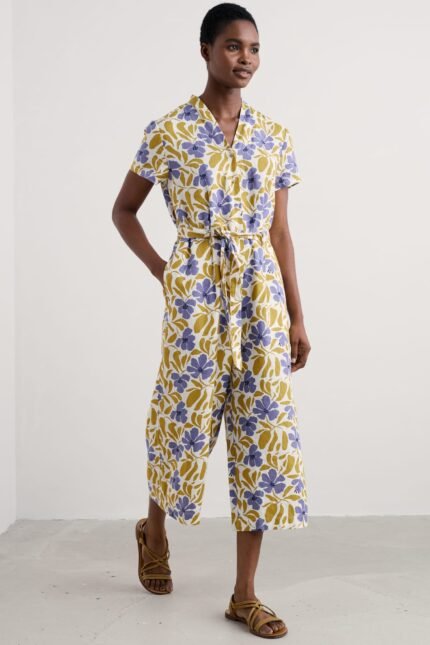 Treen Cove Linen Jumpsuit