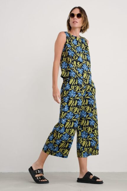 Peaceful Haven Linen Culottes